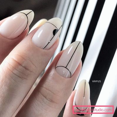 Niesamowity manicure księżycowy 2019-2020 na 15 najlepszych trendów