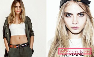 makijaż Cara Delevingne