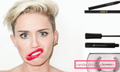 makijaż oczu jak Miley Cyrus