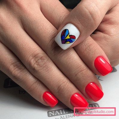 Trendy do manicure na 14 lutego
