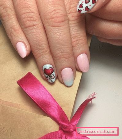 Trendy do manicure na 14 lutego