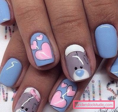 Trendy do manicure na 14 lutego