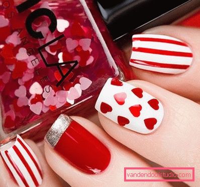 Trendy do manicure na 14 lutego