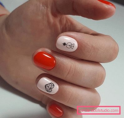 Trendy do manicure na 14 lutego