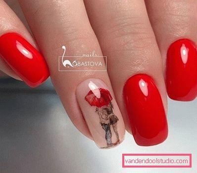 Trendy do manicure na 14 lutego