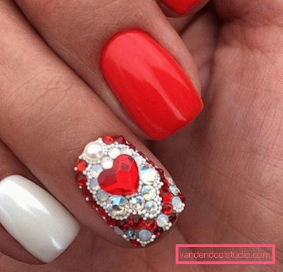 Trendy do manicure na 14 lutego