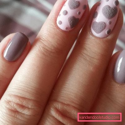 Trendy do manicure na 14 lutego