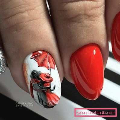 Trendy do manicure na 14 lutego