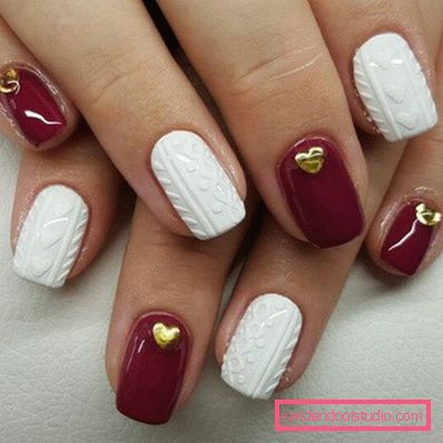 Trendy do manicure na 14 lutego