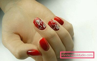 Trendy do manicure na 14 lutego