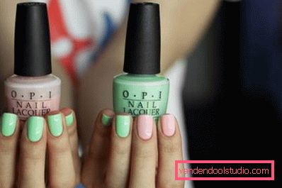 manicure w pastelowych kolorach manicure w pastelowych kolorach