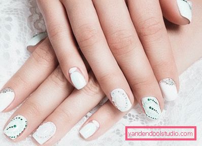 Stylowy manicure do krótkich paznokci