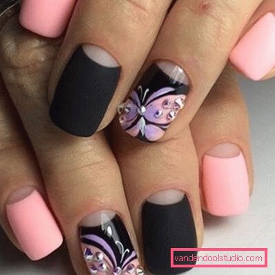 Stylowy manicure do krótkich paznokci