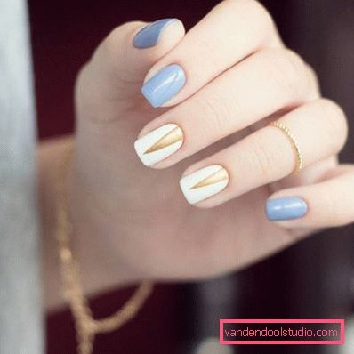 Stylowy manicure do krótkich paznokci