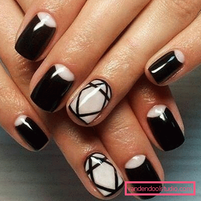 Stylowy manicure do krótkich paznokci