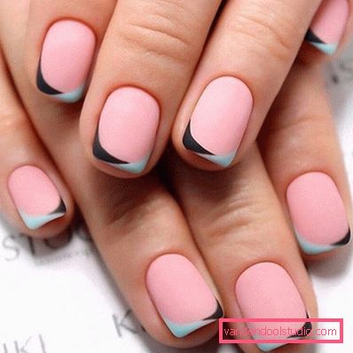Stylowy manicure do krótkich paznokci