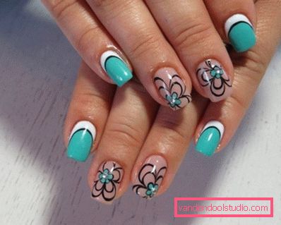 Stylowy manicure do krótkich paznokci