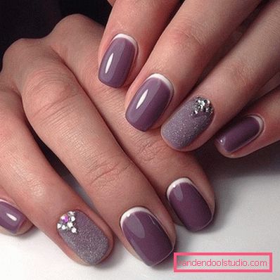 Stylowy manicure do krótkich paznokci