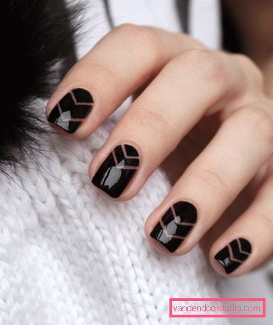 Stylowy manicure do krótkich paznokci