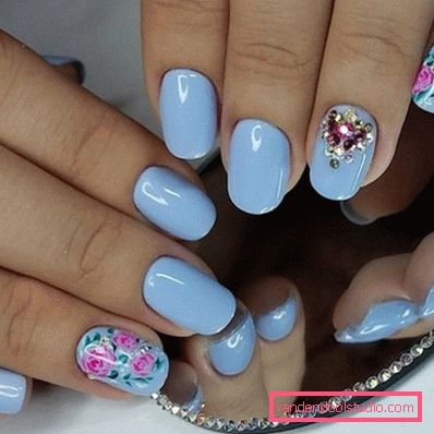 Stylowy manicure do krótkich paznokci