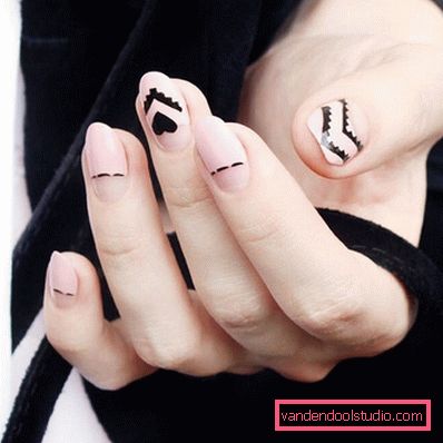 Stylowy manicure do krótkich paznokci