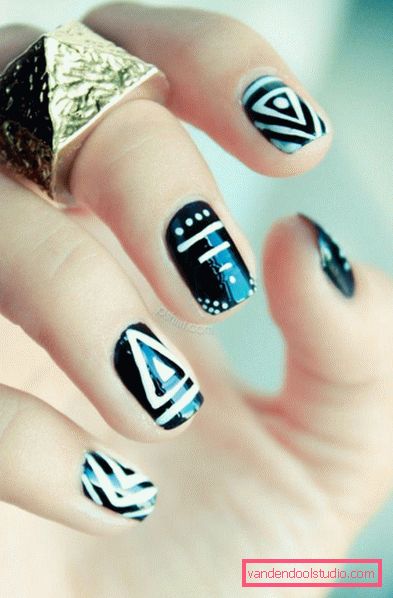 Stylowy manicure do krótkich paznokci