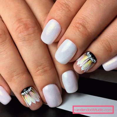 Stylowy manicure do krótkich paznokci