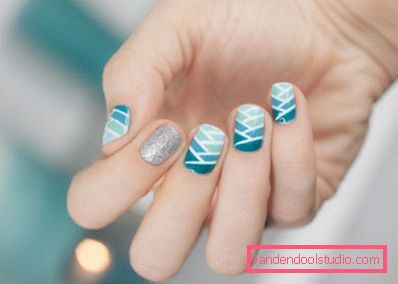 Stylowy manicure do krótkich paznokci