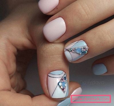 Stylowy manicure do krótkich paznokci