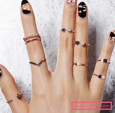 Stylowy manicure do krótkich paznokci