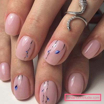 Stylowy manicure do krótkich paznokci