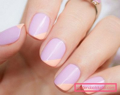Stylowy manicure do krótkich paznokci