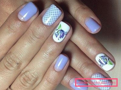 Stylowy manicure do krótkich paznokci