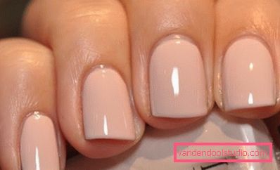 manicure nago jesień 2014