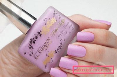liliowy manicure liliowy manicure