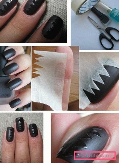Manicure matowy