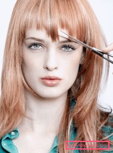 Fryzura modelki Fryzura modelki