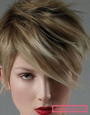 Modeluj krótkie fryzury Fryzura modelki