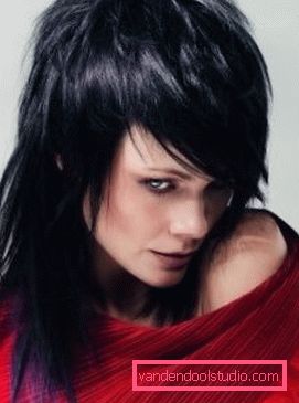 modeluj fryzury na długie włosy Fryzura modelki
