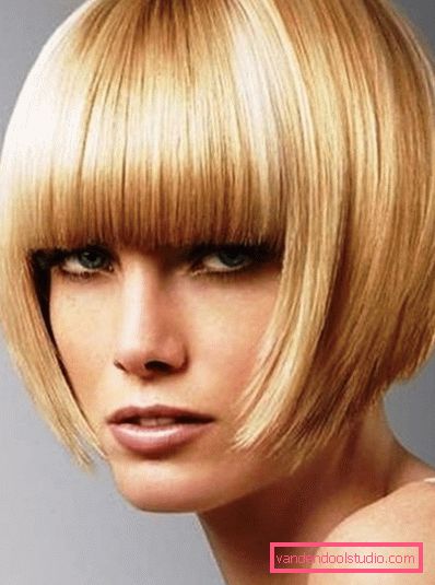 Modeluj krótkie fryzury Fryzura modelki