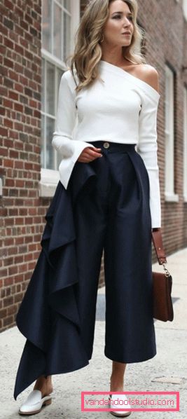 Trendy mody w spodniach 2019-2020