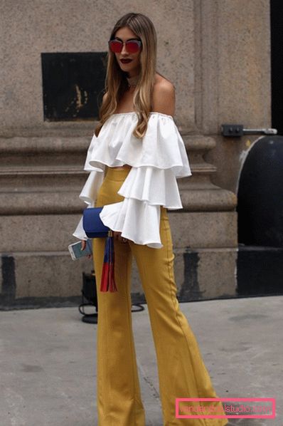 Trendy mody w spodniach 2019-2020