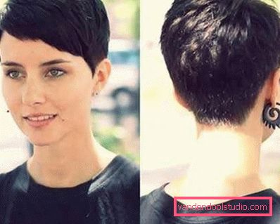 Delikatne fryzury w stylu pixie