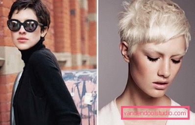 Delikatne fryzury w stylu pixie