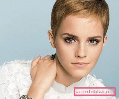 Delikatne fryzury w stylu pixie