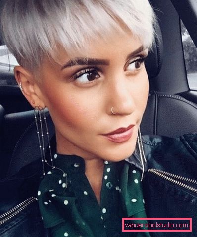 Delikatne fryzury w stylu pixie