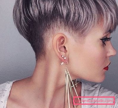 Delikatne fryzury w stylu pixie