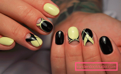 Stylowy geometryczny manicure 2019-2020 roku