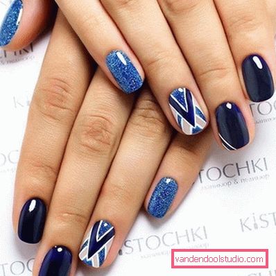 Stylowy geometryczny manicure 2019-2020 roku