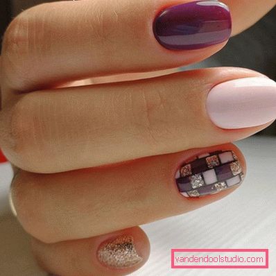 Stylowy geometryczny manicure 2019-2020 roku